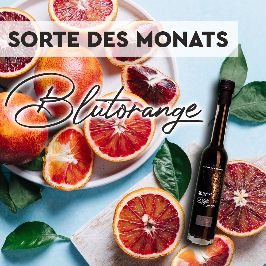 Sorte des Monats Blutorange